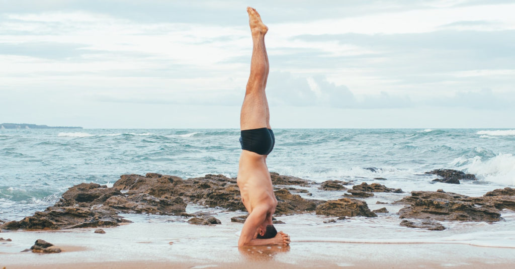 headstand blood pressure