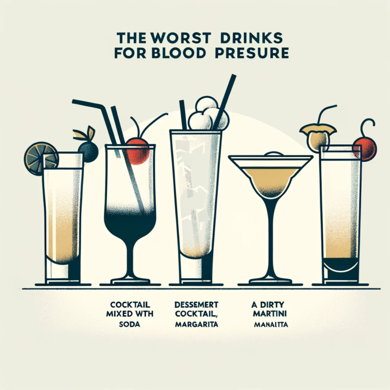 the worst alcoholic drinks for blood pressure