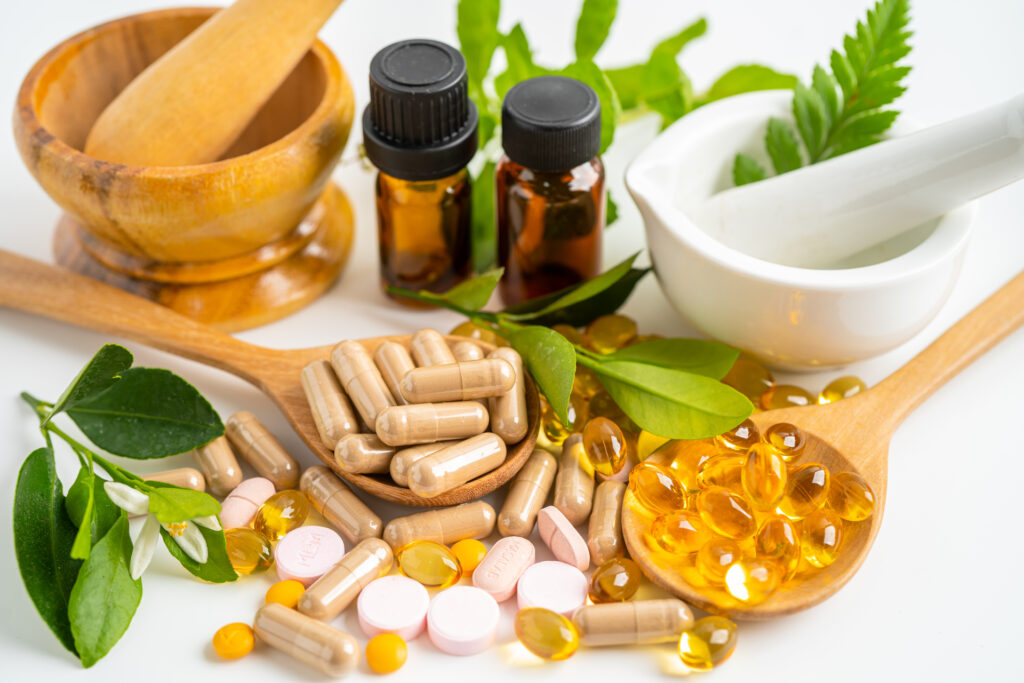can you take supplements with blood pressure medication