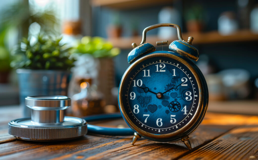 blood pressure change day and night